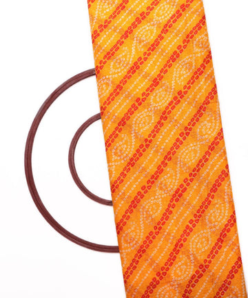 yellow and red bandej kota doria fabric b136 4151